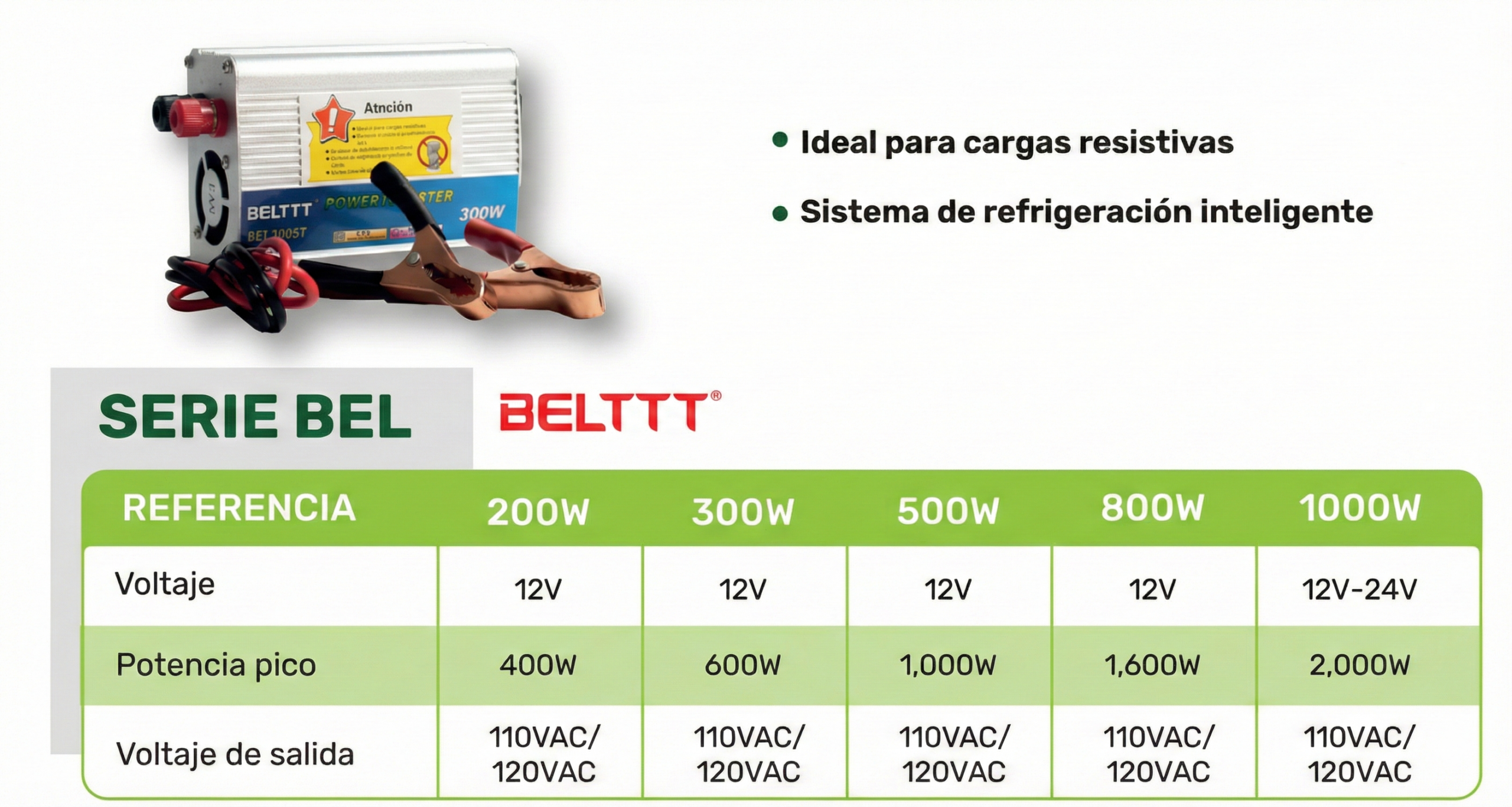 Inversor OFF Belttt Onda Modificada