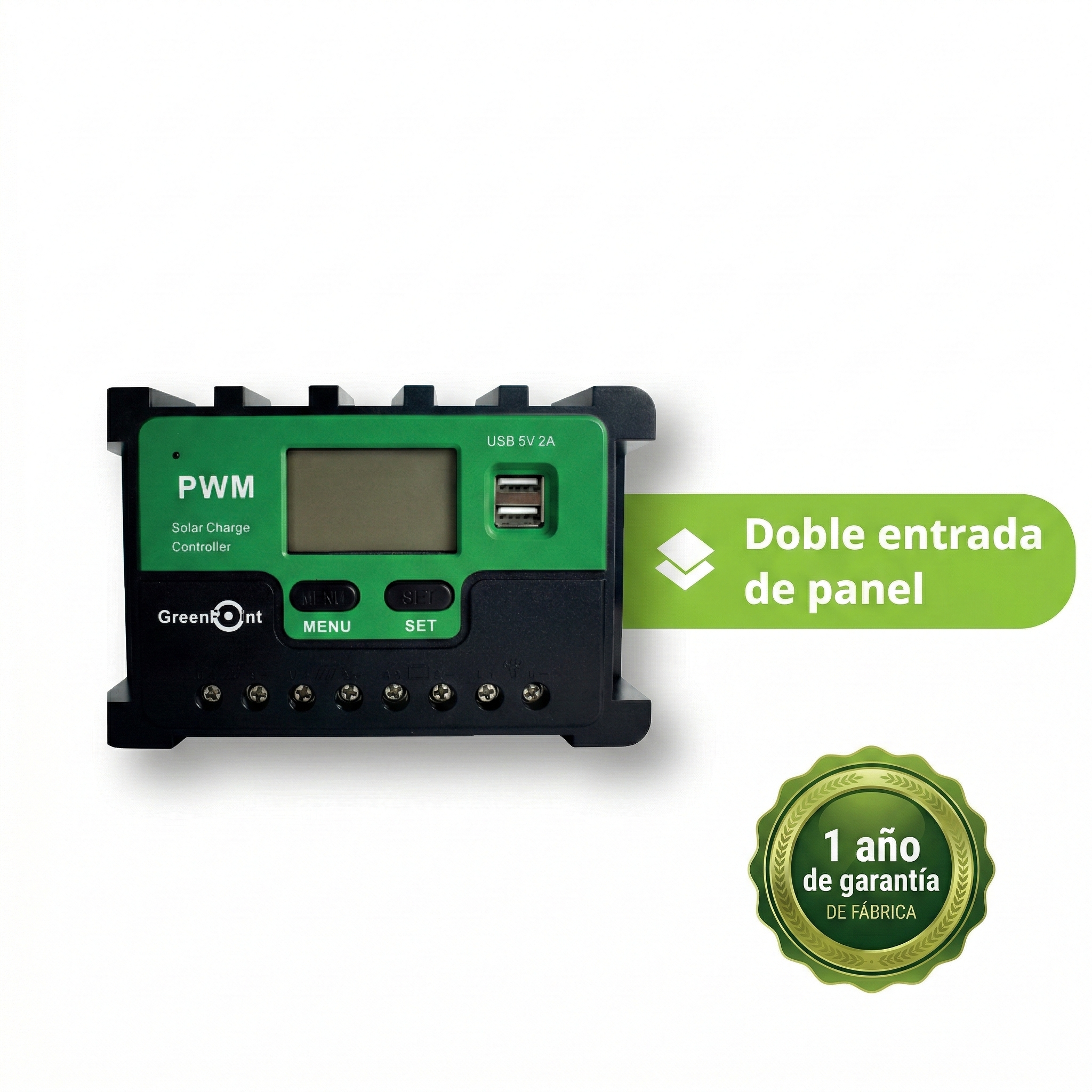 Controlador GreenPoint PWM negro